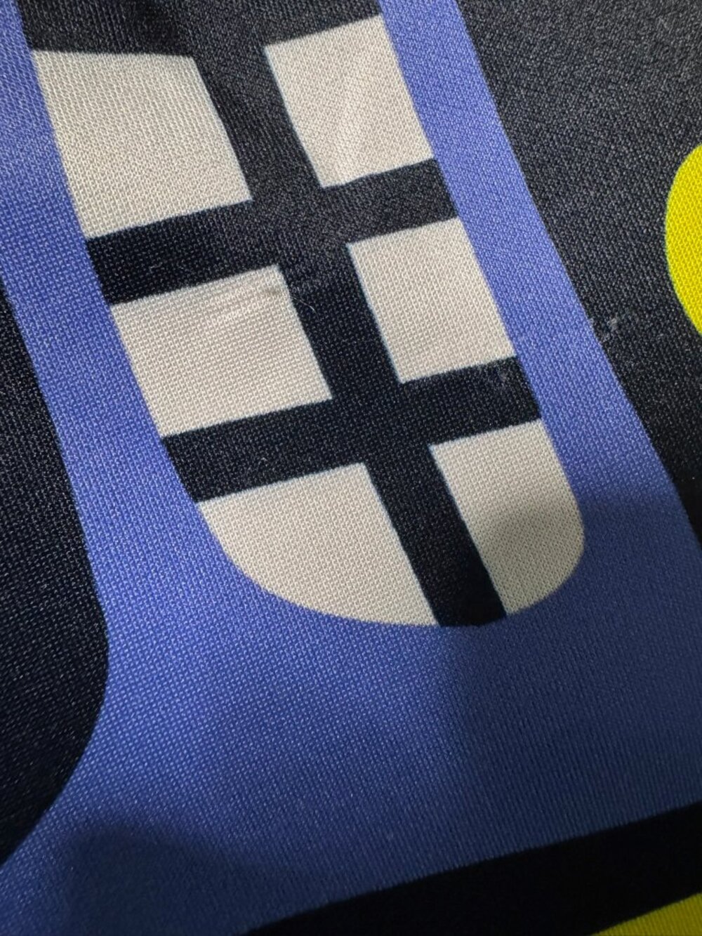 Mcqer Graphic Print Dress with Geometric Shapes and Bold Colours - Picture 5 of 5